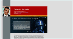 Desktop Screenshot of celsodemelo.net